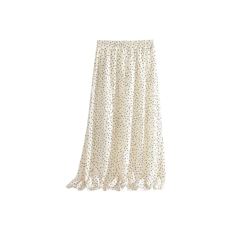 Cypress House Casual Long Skirt Women's Apricot-1