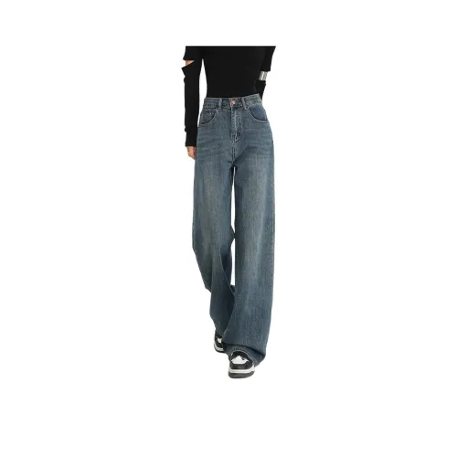 FAWENXIANGZI Jeans Women's Blue