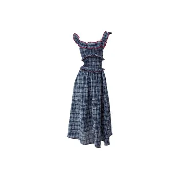 KYKW Sleeveless Dresses Women's Navy Blue