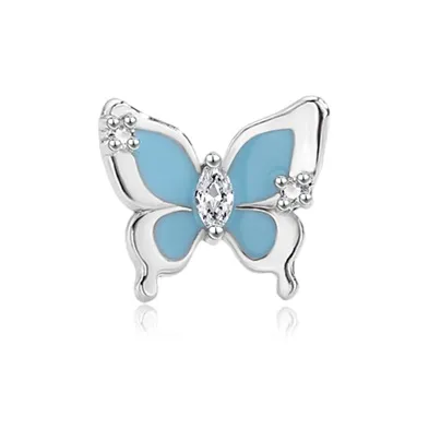 MOREL S999 Fine Silver Stud Earrings Women's Girlfriend Anniversary Box-0