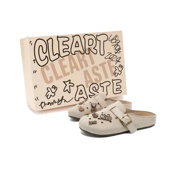 CLEARTASTE Quiet Slip Resistant Closed Toe Slippers Women's