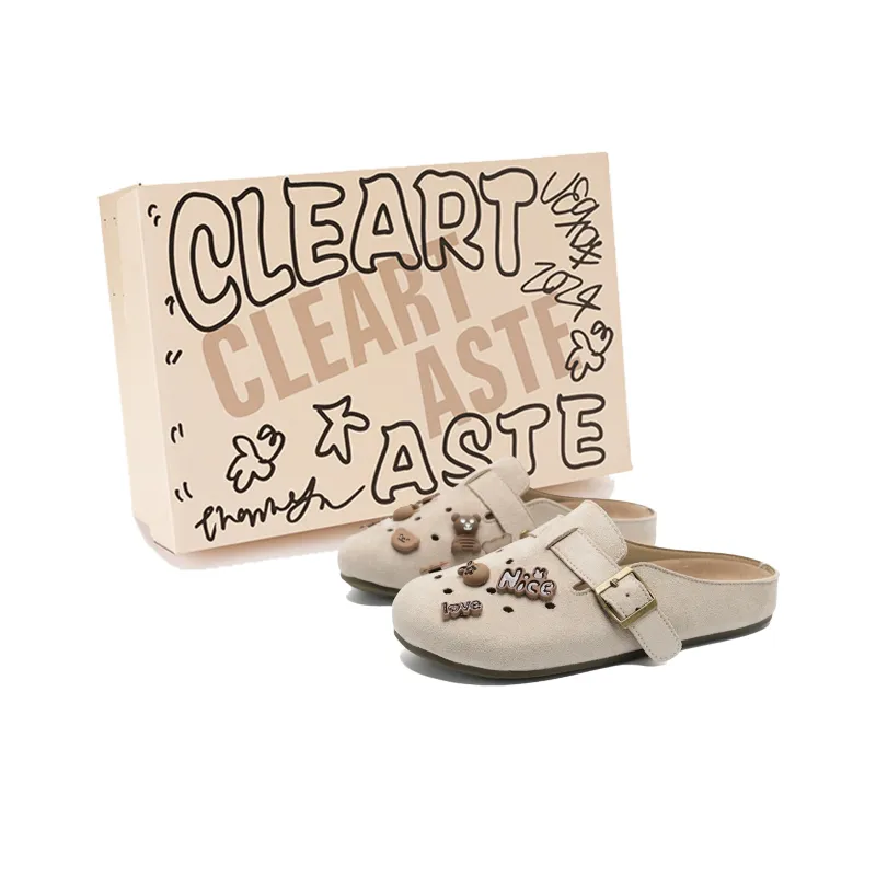 CLEARTASTE Quiet Slip Resistant Closed Toe Slippers Women's-0