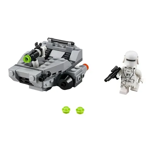 LEGO Star Wars Collection First Level Snowfield Flying Bike Building Blocks 91pcs 75126