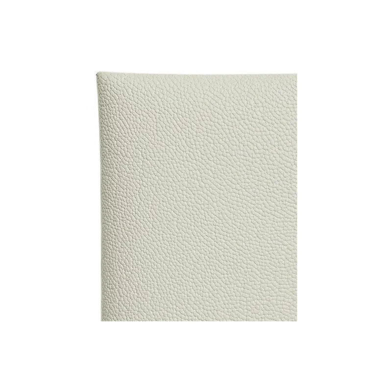 HERMES Calvi Mysore Goat Skin Card Holder Women's Mushroom White-4