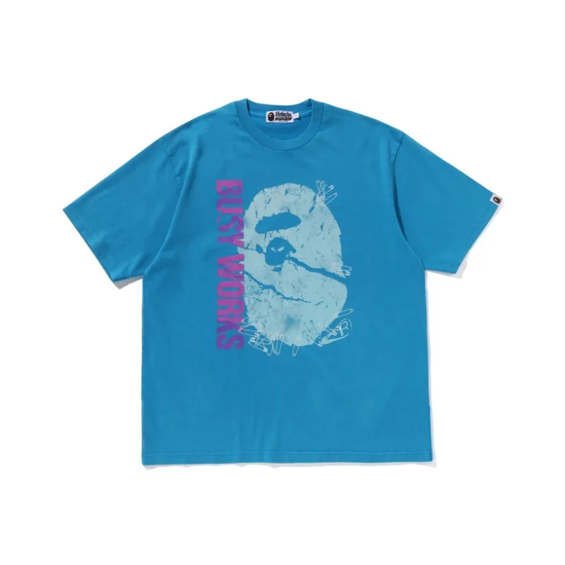 Bape Garment Dye Relaxed Fit Tee-0