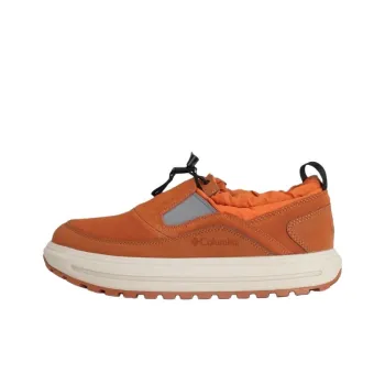 Columbia Anti Slip Wear Resistant Low Top Casual Shoes Unisex Orange