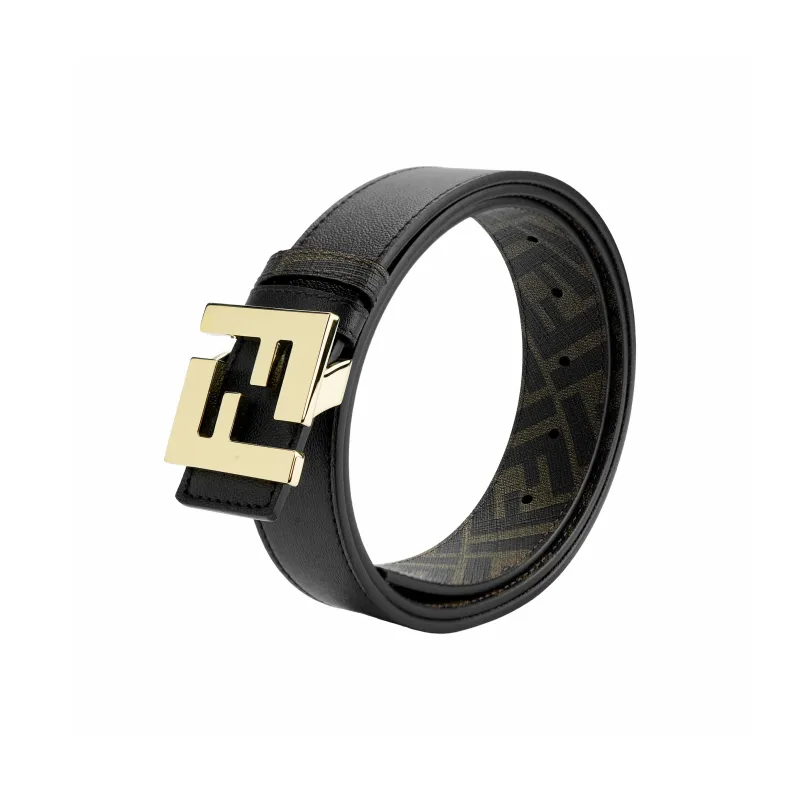 FENDI Ff Motif Reversible Buckle Belt-2