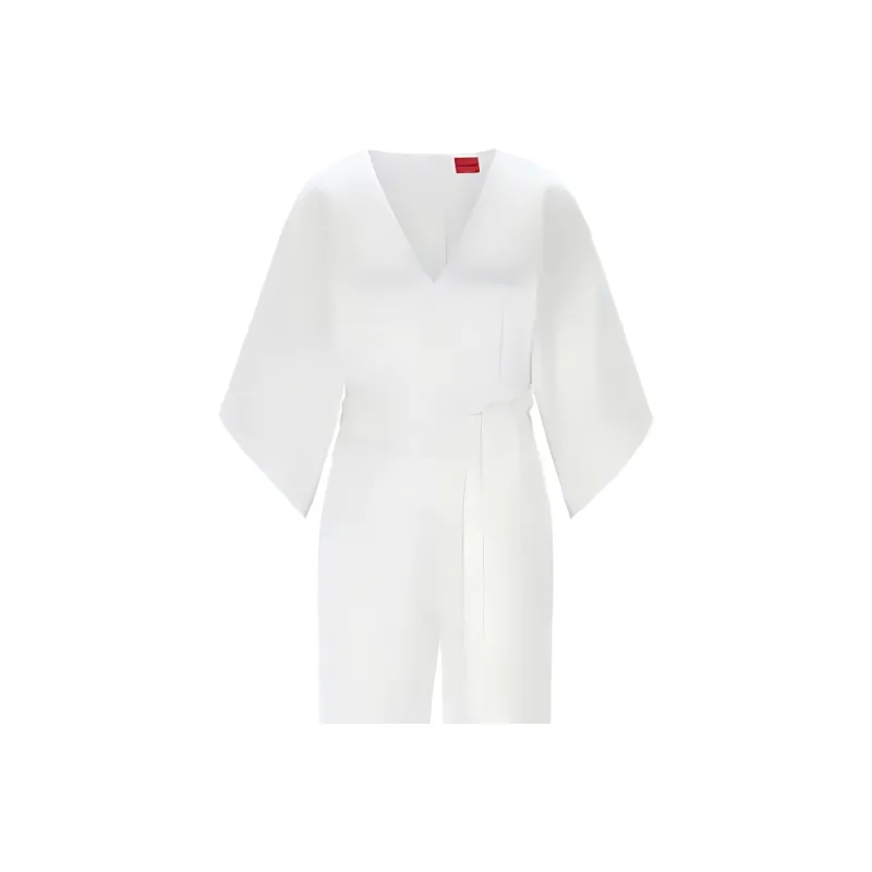 HUGO BOSS SS23 Jumpsuit Women's White-4