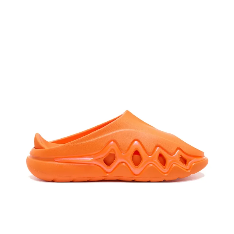 RIGORER Shark 3 Slip Resistant Cushioning Slide Slippers Unisex Vibrant Orange-1