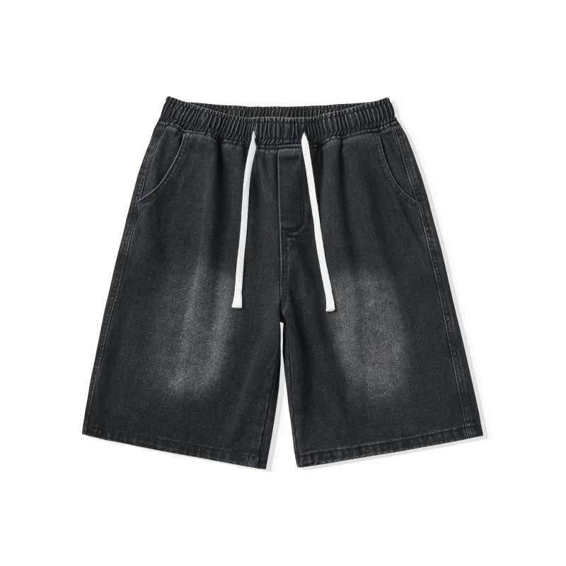 MIIOW Trendy Party Collection Cooling Summer Collection Denim Shorts Unisex-0