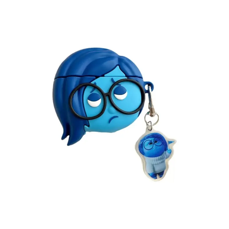 Rindu Compatibility Airpods4/3/Pro/Pro2 Silicone Niche Premium Cartoon Inside Out Cute Impact Resistant Headphone Cases-6