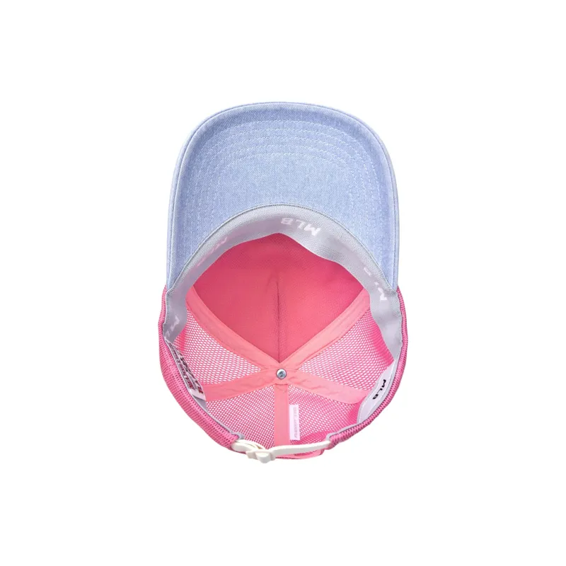 MLB Cotton, Polyester Baseball Caps Unisex Pink-4