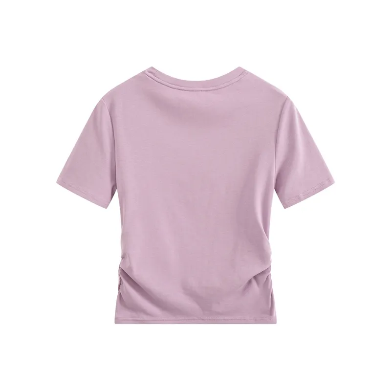 HANDAIWEI T Shirts Women's Taro Purple-1