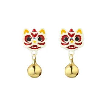 JKEM 925 Sterling Silver Stud Earrings Women's