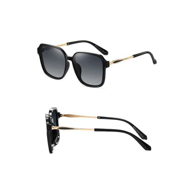 AAJF PC Metal Square Sunglasses Women's-1