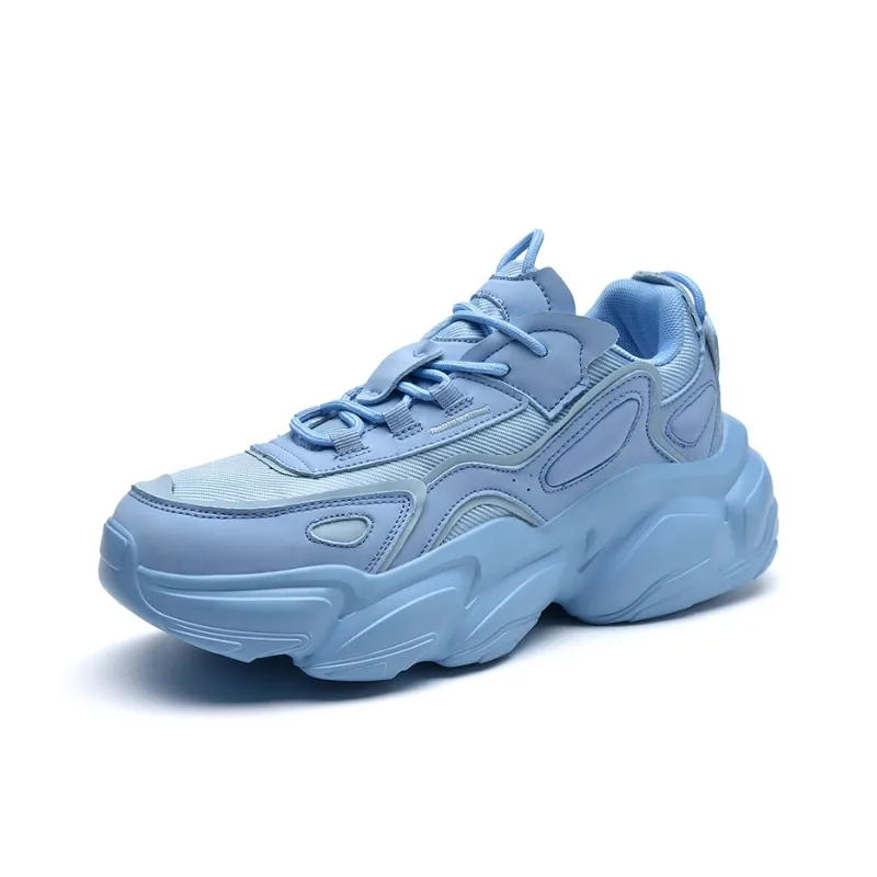 DEVIL AND ANGEL Height Increasing Slip Resistant Low Top Chunky Sneakers Unisex-13