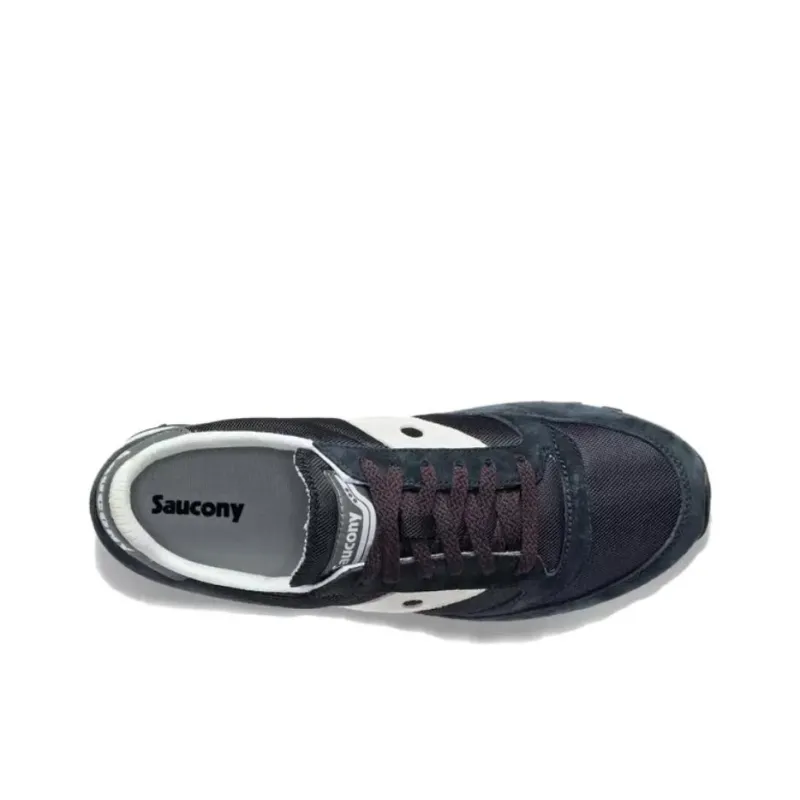 Saucony Jazz 81 Anti Slip Wear Resistant Low Top Casual Shoes Men's Dark Blue-2