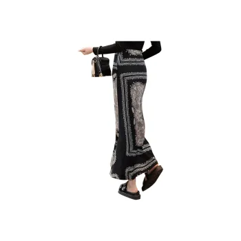Cypress House Casual Long Skirt Women's Black