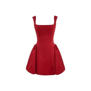 AURORA MUSE Slip Dresses Women's Red