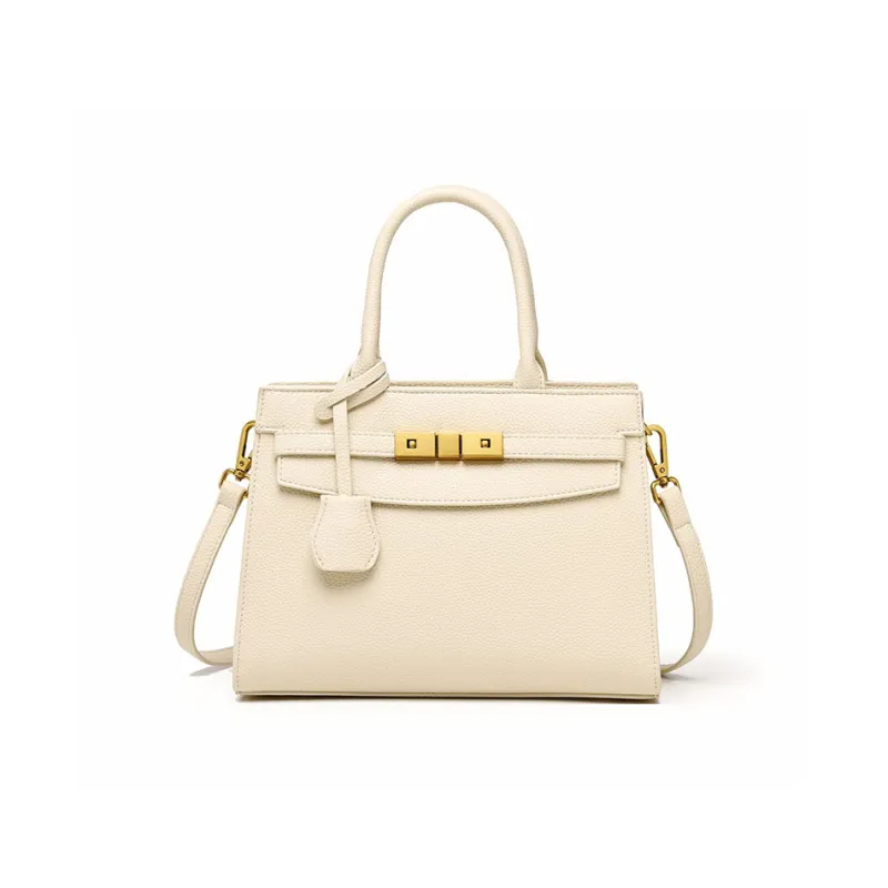 Versman PU Shoulder Bag, Crossbody Bag, Handbag Regular Women's Elephant Gray/Black/Orange/Beige-9
