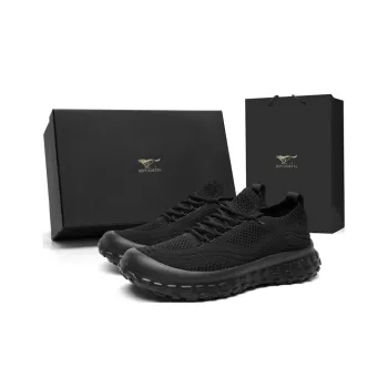 SEPTWOLVES Low Top Casual Shoes Men's Black