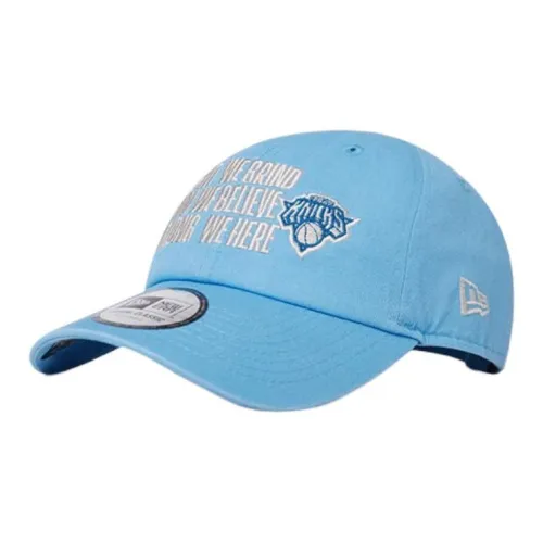 New Era Cotton Baseball Caps Unisex Blue