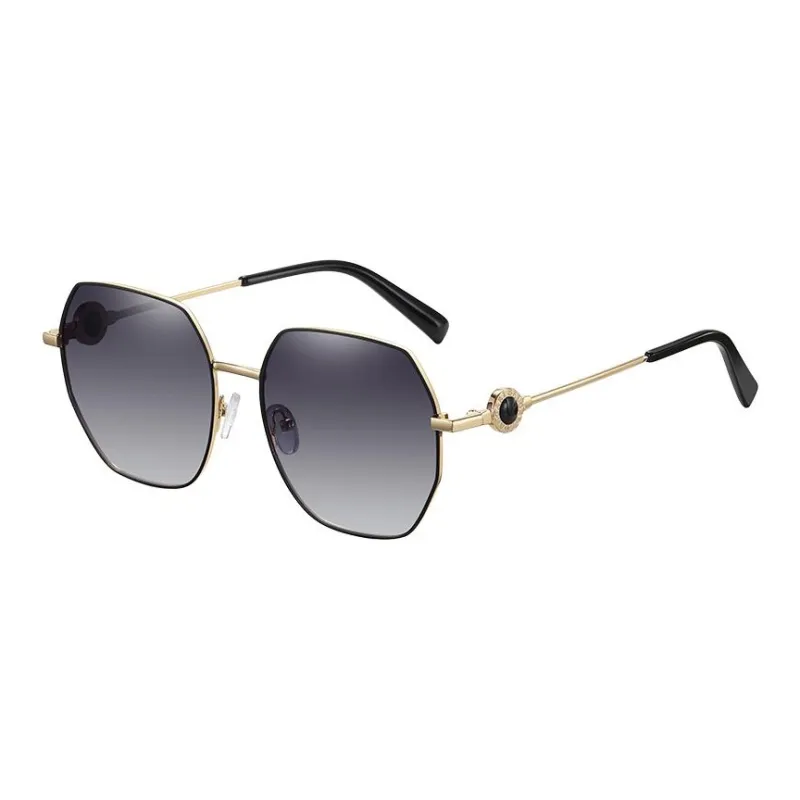 AAJF Stainless Steel Irregular Shape Sunglasses Unisex-0