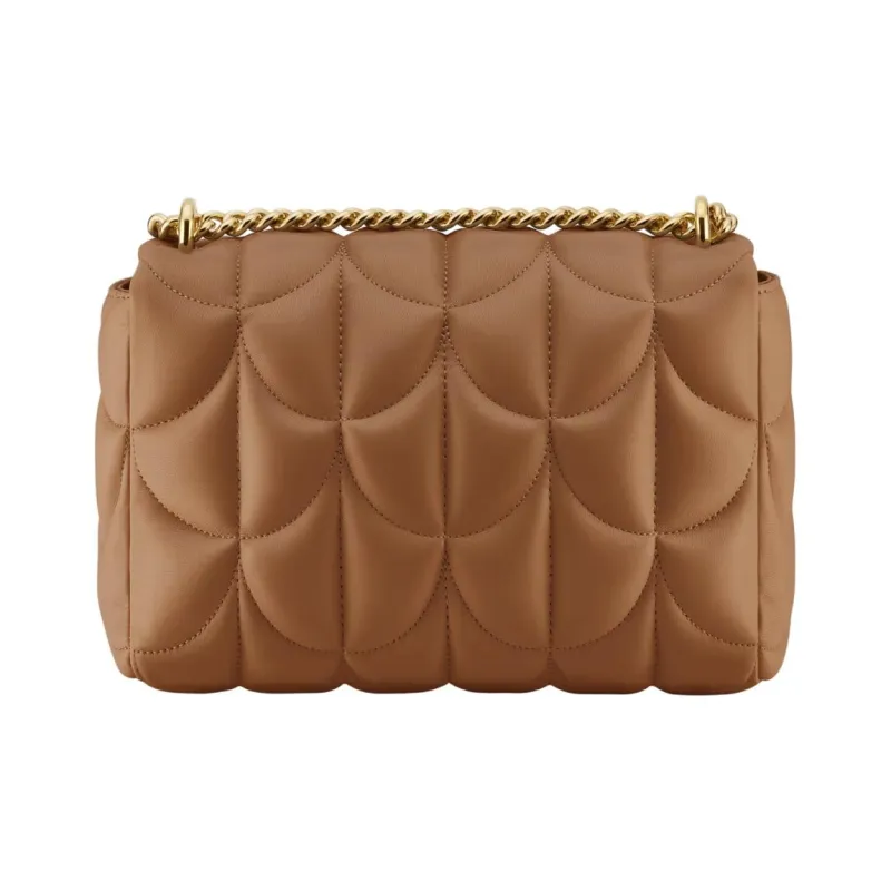 BVLGARI Serpenti Sugarloaf Calfskin Shoulder Bag, Crossbody Bag, Handbag Women's Brown-2
