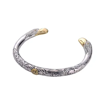 Angel Wishes 925 Sterling Silver Bangles Men's