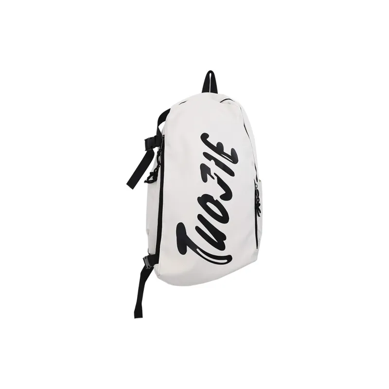 HCXK Nylon Backpack Regular Unisex White/Black/Khaki-0