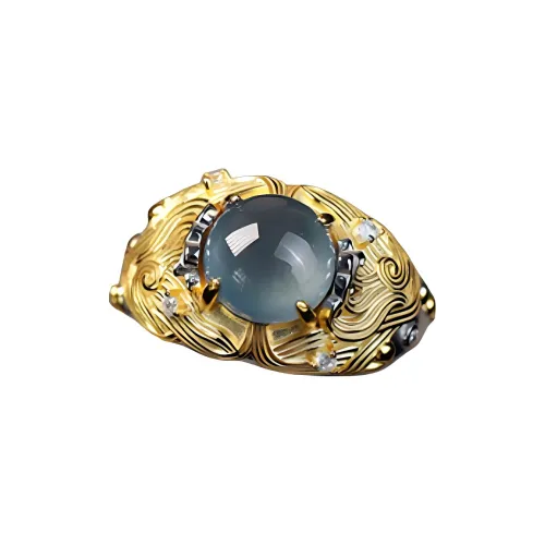 Princess Cui Ice Type Jadeite Rings Unisex