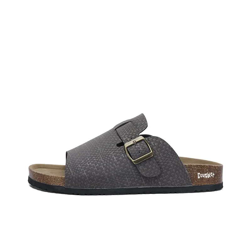 Budding Bear Quiet Slip Resistant Odor Resistant Abrasion Resistant Slide Slippers Men's-6