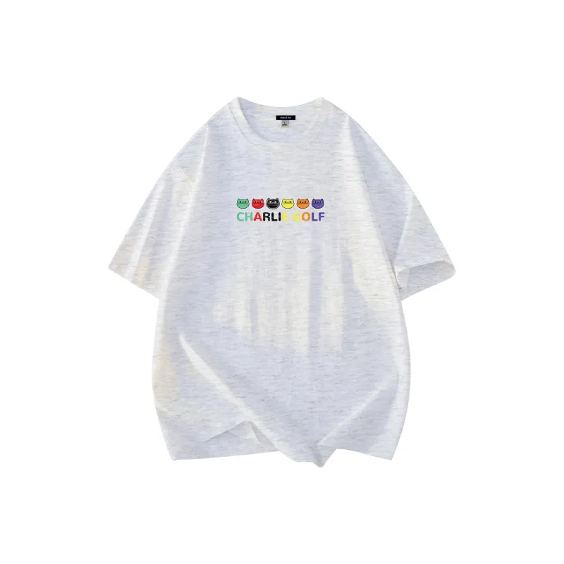 CHARLIE GOLF x KYLE'SBOX CAT T Shirt Unisex-8
