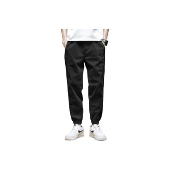 Tonlion Casual Pants Men Black