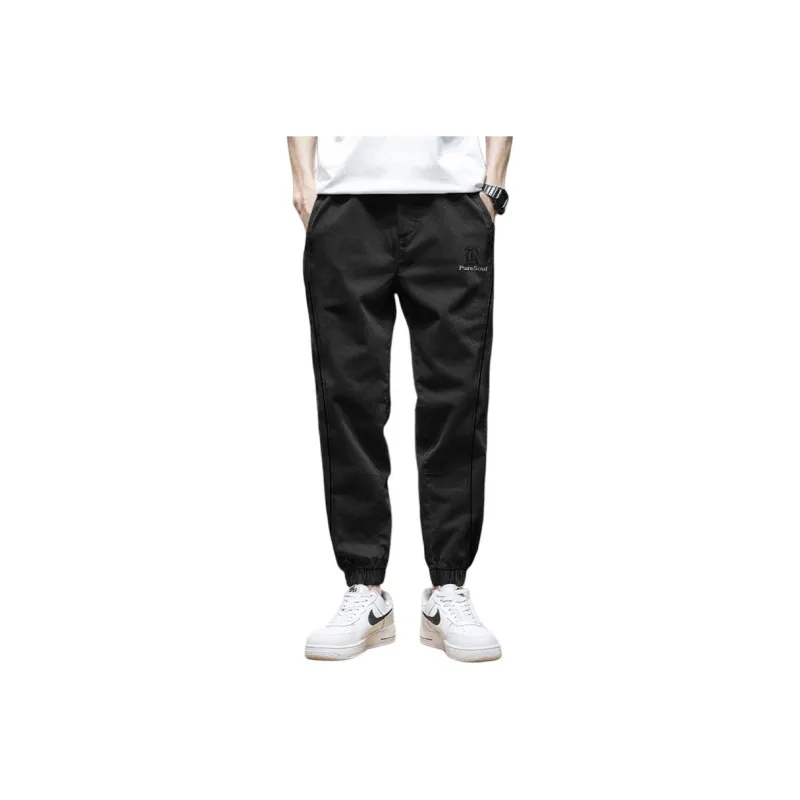 Tonlion Casual Pants Men Black-0