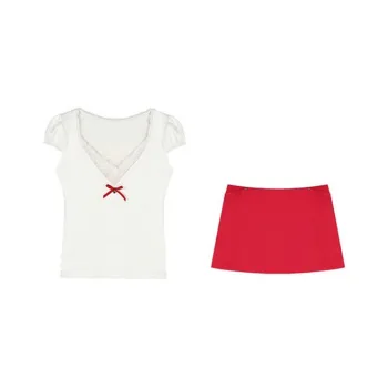 PLANE DRIFT Two Piece Skirt Sets Women's
