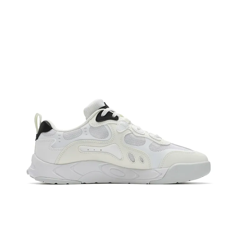 FILA RHYTHM STAR Rhythm Shoes Abrasion Resistant Breathable Low Top Skateboard Shoes Women's White-1