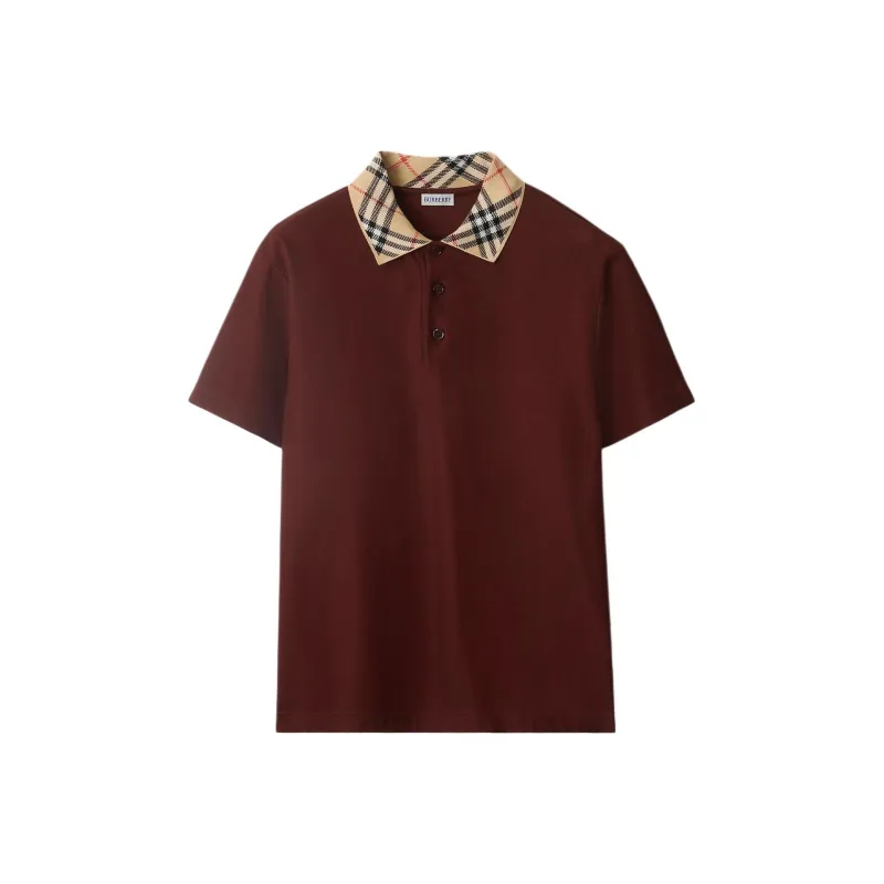 Burberry SS25 Polo Shirt Men's Red-0