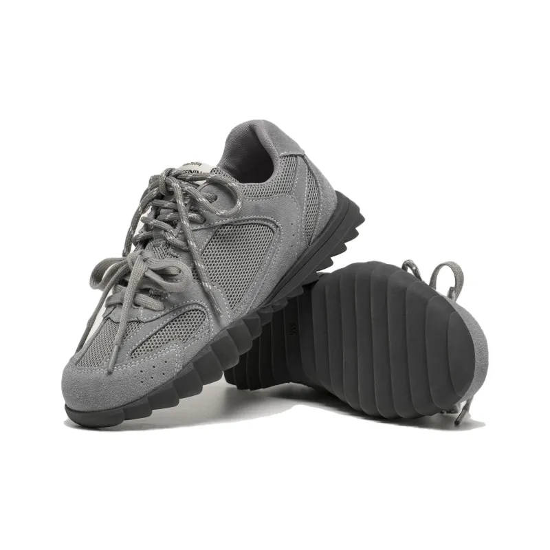 Beau Today Toothed Flat German Army Trainers-7