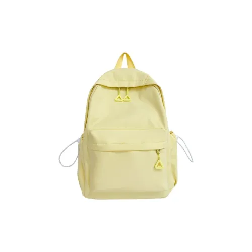 Single Warehouse Nylon Fabric Backpack Women's Yellow/Ecru/Light Pink/Light Green/Black