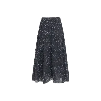 YINLEI Knit Long Skirts Women's
