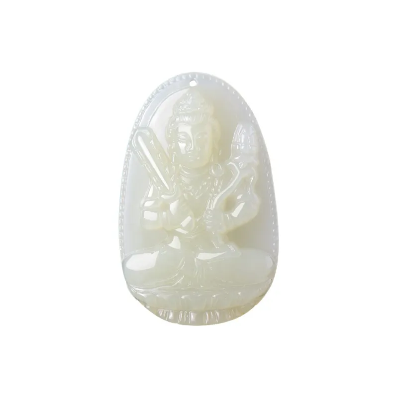 KUNYUYAO Pendants White Jade Unisex-25