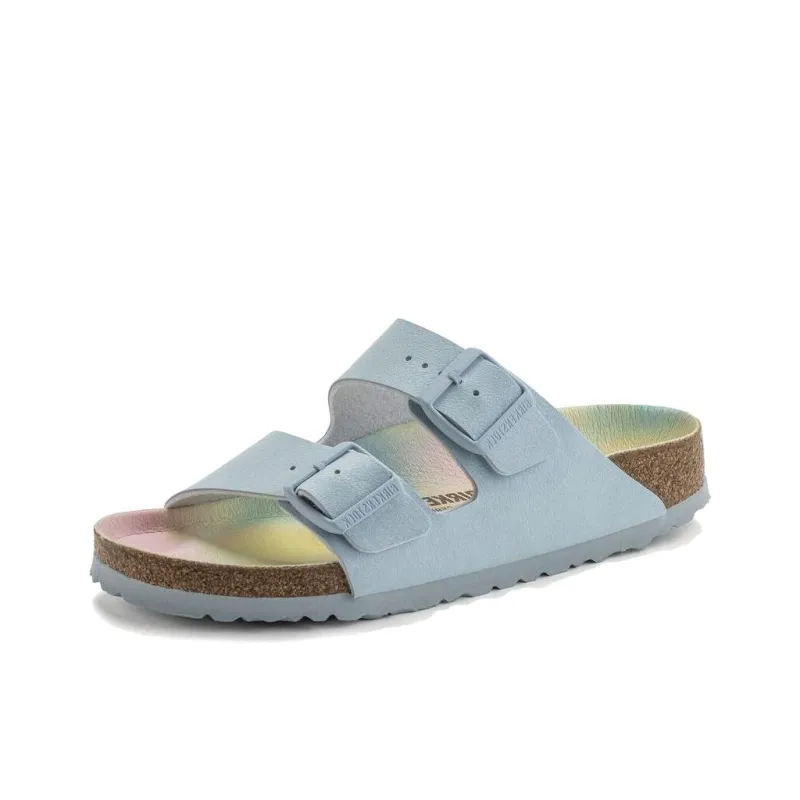 Birkenstock Arizona Vegan Slide Slippers Unisex Sky Blue-2