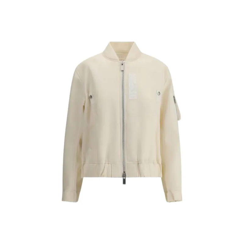 Sacai Zipped Bomber Jacket-0