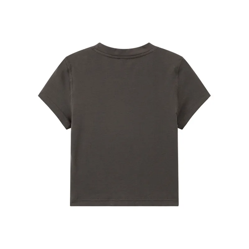 CHUU T Shirts Women's Carbon Gray-1