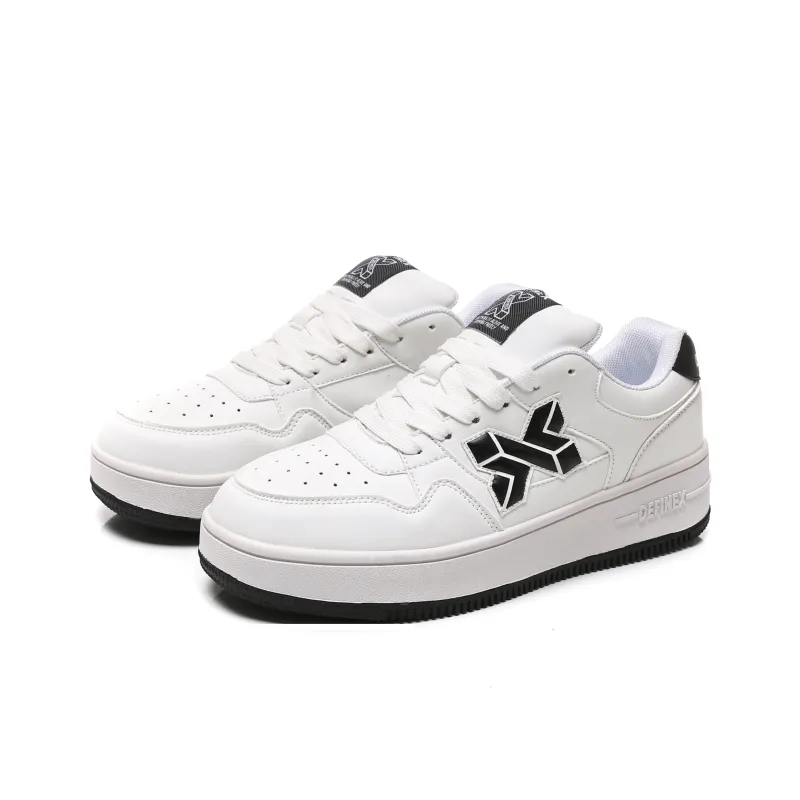 Dnnnn Coverage Slip Resistant, Abrasion Resistant, Lightweight, Height Increasing Low Top Skateboard Shoes Unisex-13