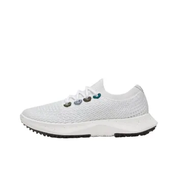 Allbirds Tree Dasher 2 Cushioning Slip Resistant Low Top Running Shoes Women's Polar White Mixed Color