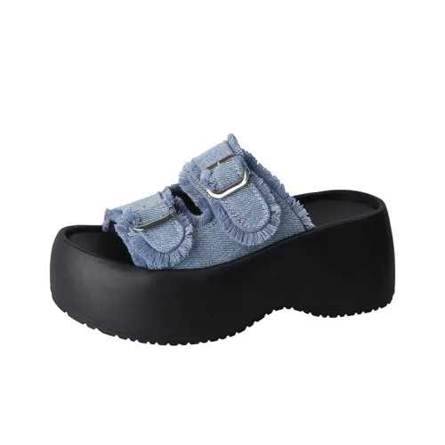 GEJIANI Rubber Sole Quick Dry Slide Slippers Women's