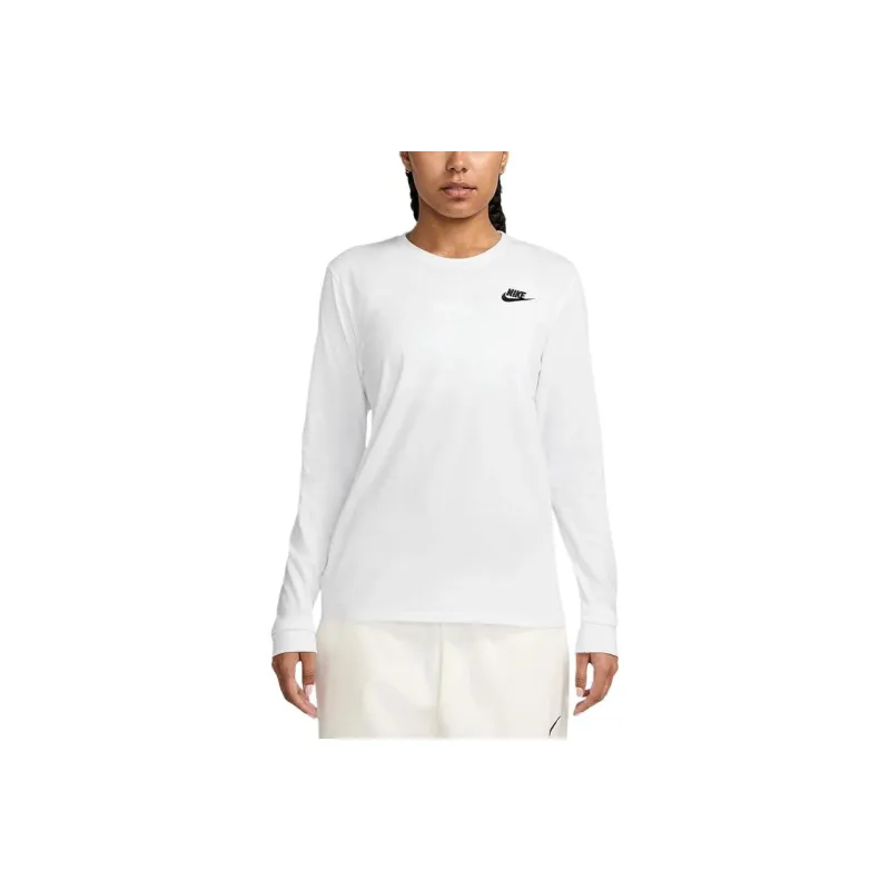 Nike Clothing T Shirts Women's White-0