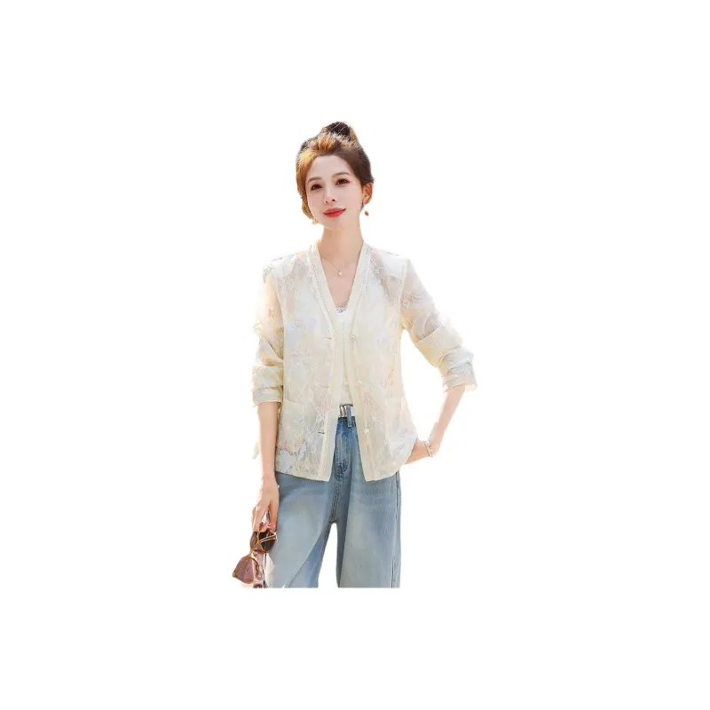 Fele.d Cropped Coats Women's Image Color-0